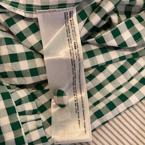 Gingham Mango Romper - Picture 5 of 6